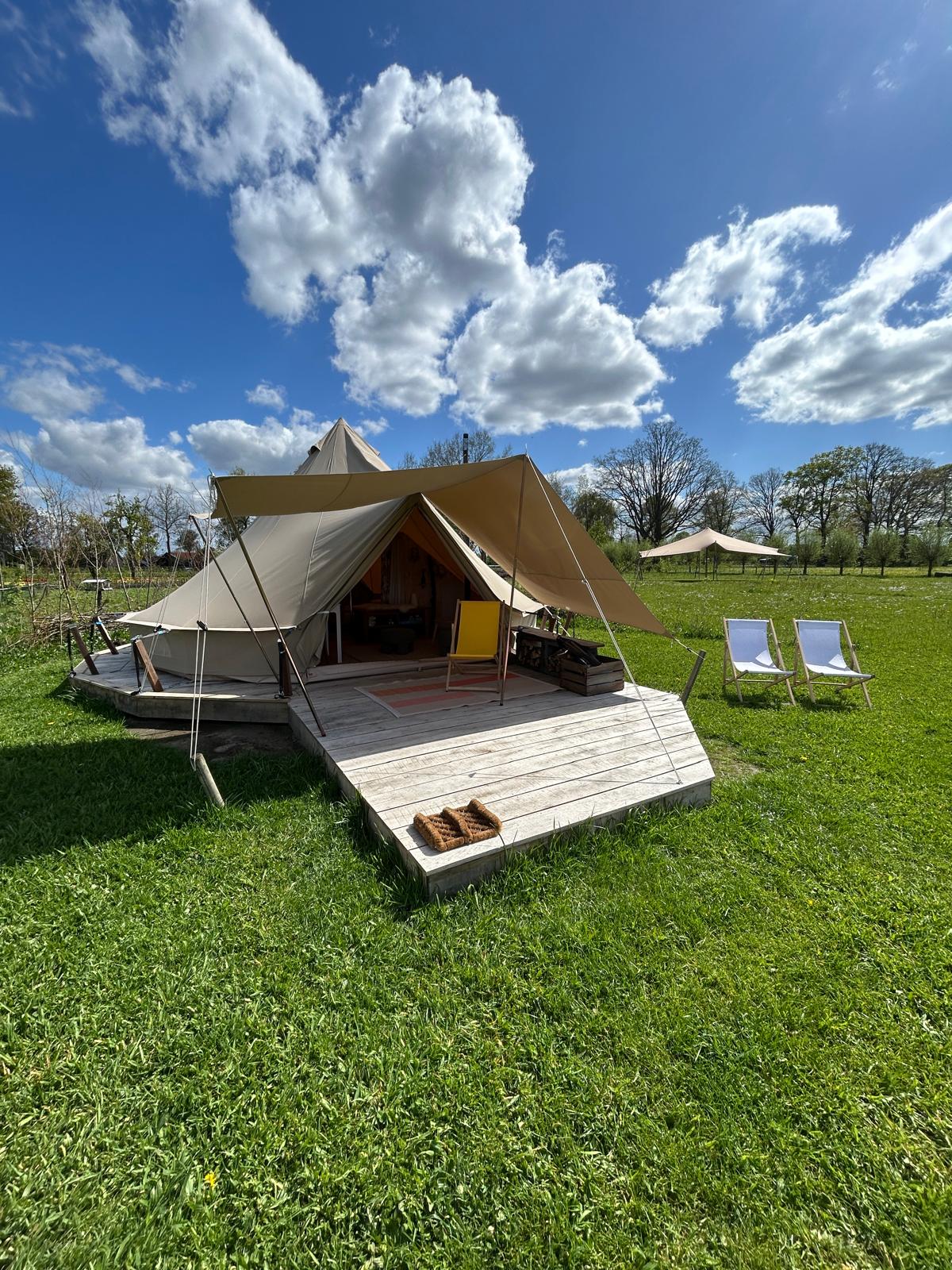 Bievink Westendorp Belltent luxe kamperen