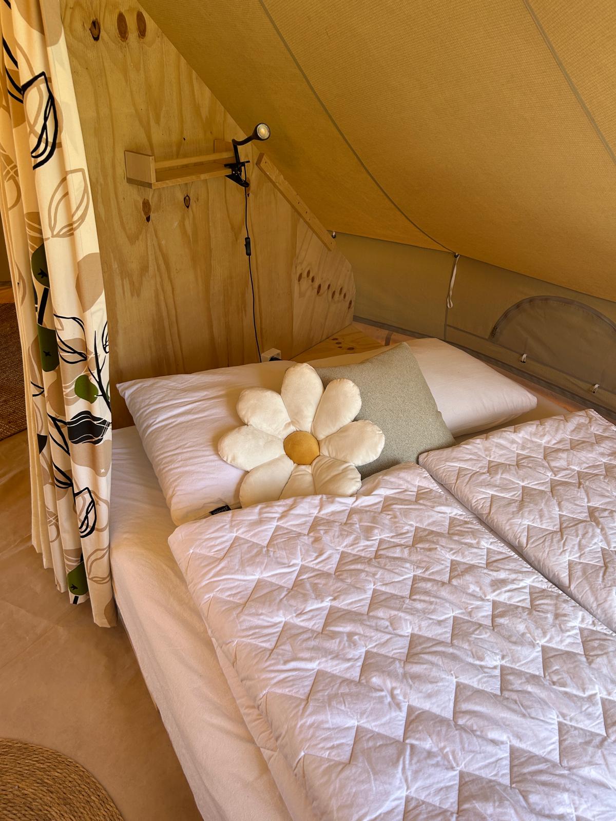 Bievink bedden glampingtent